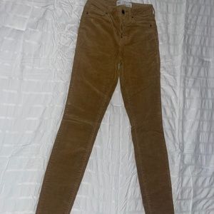 Brown  corduroy pants